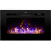 Touchstone Sideline 28 80028 28 Inch Recessed Electric Fireplace
