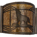 Meyda 12" Wide Wolf on the Loose Wall Sconce