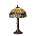 Meyda 19" High Jeweled Rose Table Lamp