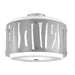 Meyda 16"W Tortuga Luna Flushmount