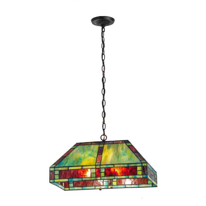 Meyda 20"L Chaves Oblong Pendant