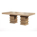 Alpine Furniture Chiclayo Pedestal Dining Table 8470-01