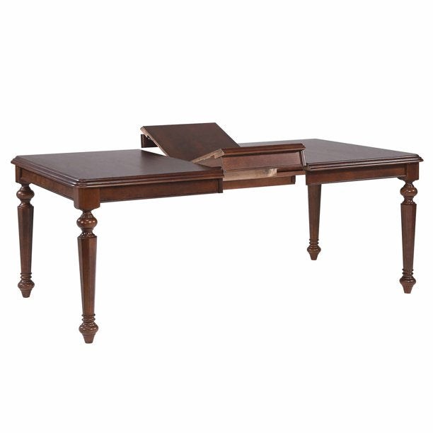 Sunset Trading Andrews 7 Piece 76" Rectangular Extendable Dining Set | Butterfly Leaf Table | Chestnut Brown | Seats 8 DLU-ADW4276-820-CT7P