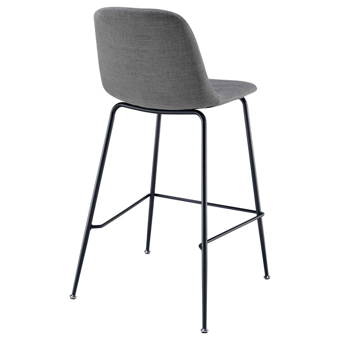 New Pacific Direct Caleb Fabric Counter Stool, Set of 4 9300086-530