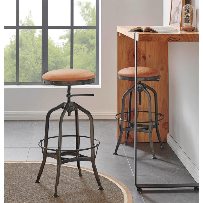 New Pacific Direct Industrial PU Adjustable Stool 9300105-309