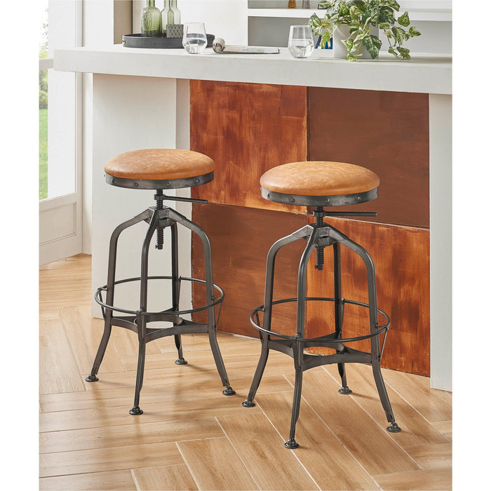 New Pacific Direct Industrial PU Adjustable Stool 9300105-309