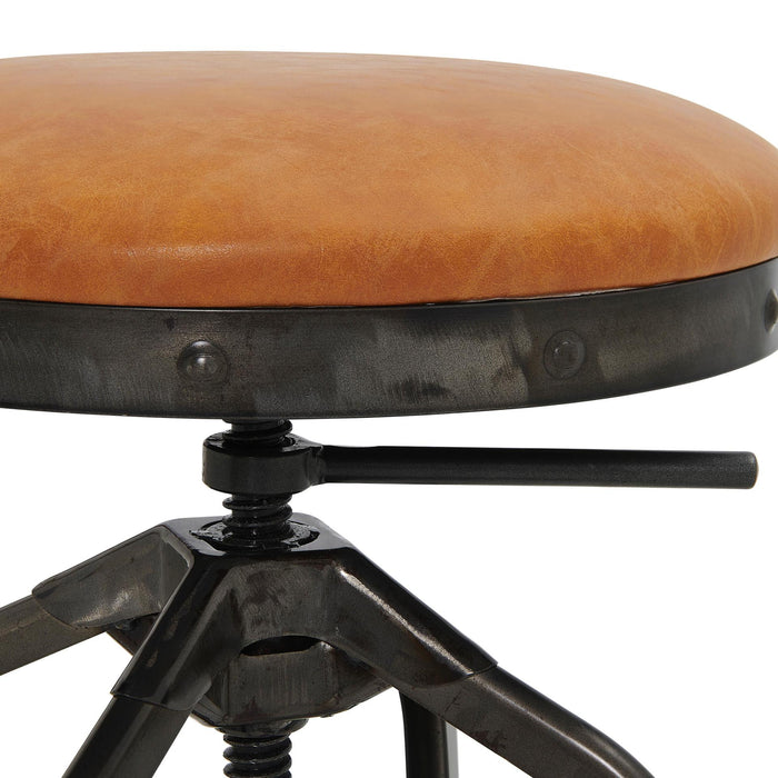 New Pacific Direct Industrial PU Adjustable Stool 9300105-309