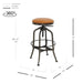 New Pacific Direct Industrial PU Adjustable Stool 9300105-309