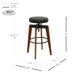 New Pacific Direct Nelson PU Adjustable Stool 9300109-240