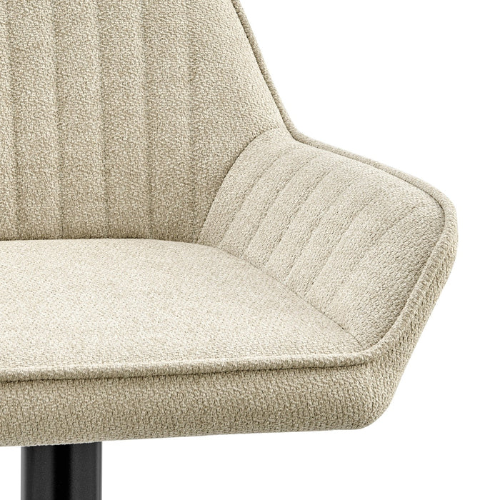New Pacific Direct Luther Fabric Gaslift Swivel Bar Stool, Set of 2 9300122-528