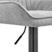 New Pacific Direct Luther Fabric Gaslift Swivel Bar Stool, Set of 2 9300122-529