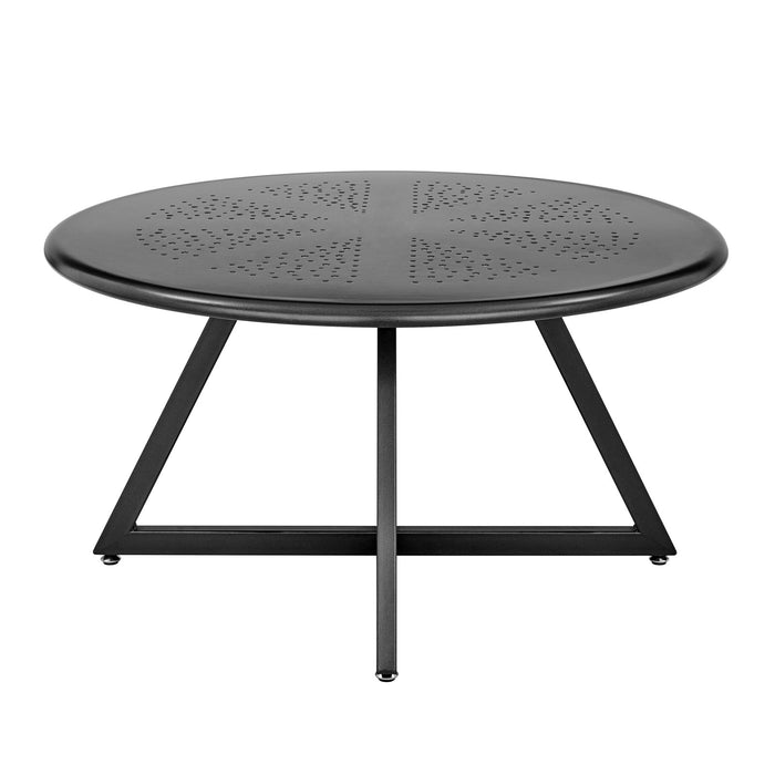 New Pacific Direct Markle Outdoor Metal Round Coffee Table 9300151