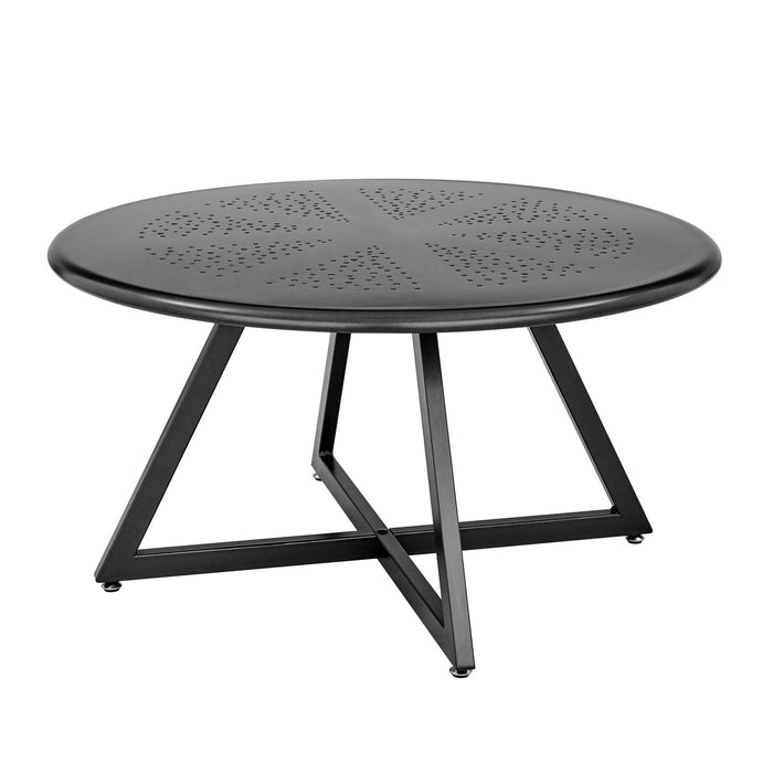 New Pacific Direct Markle Outdoor Metal Round Coffee Table 9300151