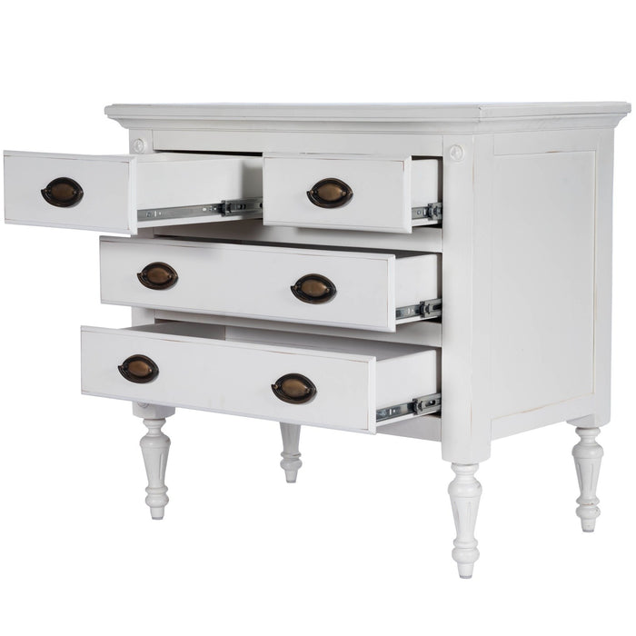 Butler Specialty Company Easterbrook 4 Drawer Chest, White 9306288