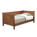 Alpine Furniture Flynn Mid Century Modern Twin Size Day Bed, Acorn 966-09T