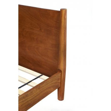 Alpine Furniture Flynn Mid Century Modern Twin Size Day Bed, Acorn 966-09T