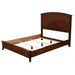 Alpine Furniture Baker Queen Panel Bed, Mahogany 977-01Q