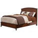 Alpine Furniture Baker Standard King Panel Bed, Mahogany 977-07EK
