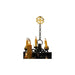 Meyda 72" Wide Candle Tobacco Santino 24 Light Chandelier