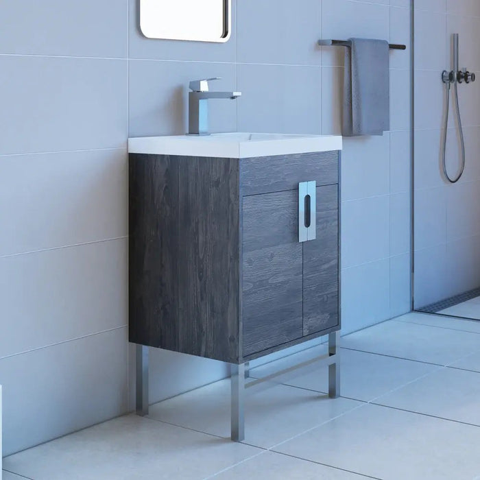 Alya Bath Salento Single Modern Bathroom Vanity