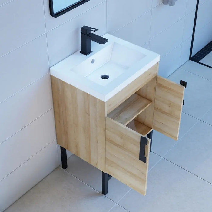 Alya Bath Salento Single Modern Bathroom Vanity