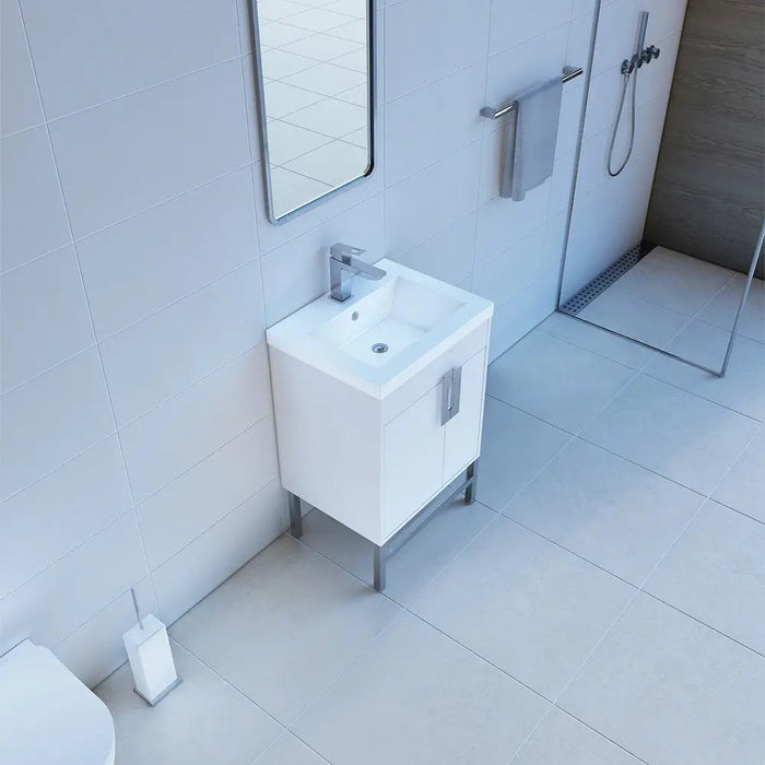 Alya Bath Salento Single Modern Bathroom Vanity