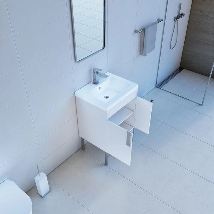 Alya Bath Salento Single Modern Bathroom Vanity