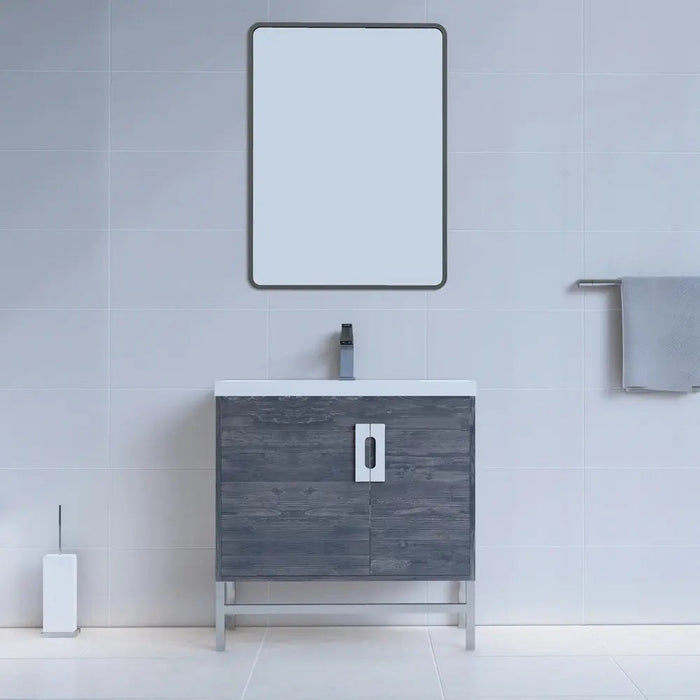 Alya Bath Salento Single Modern Bathroom Vanity