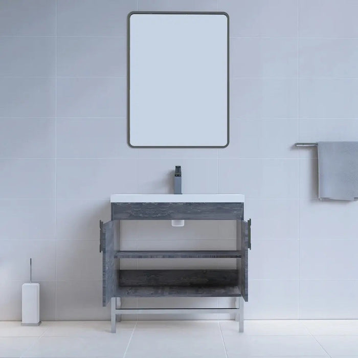 Alya Bath Salento Single Modern Bathroom Vanity