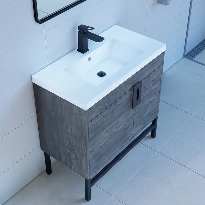 Alya Bath Salento Single Modern Bathroom Vanity