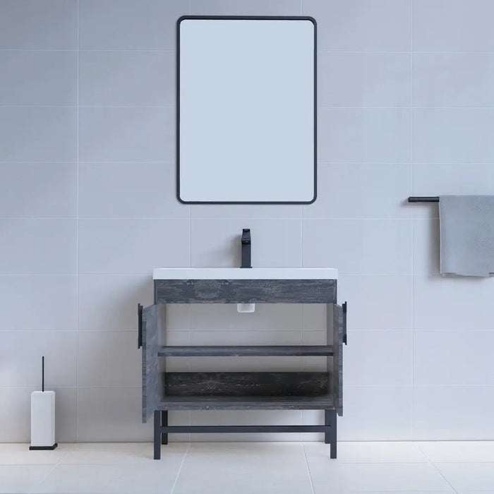 Alya Bath Salento Single Modern Bathroom Vanity