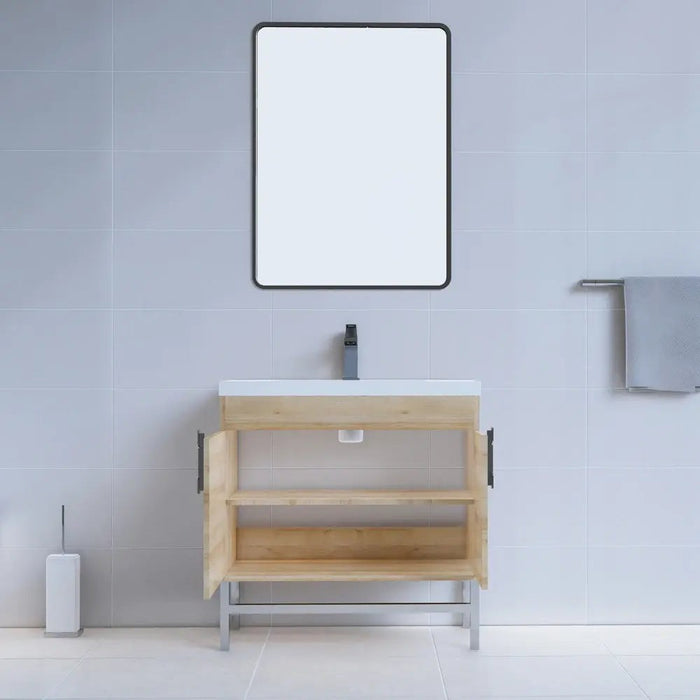 Alya Bath Salento Single Modern Bathroom Vanity