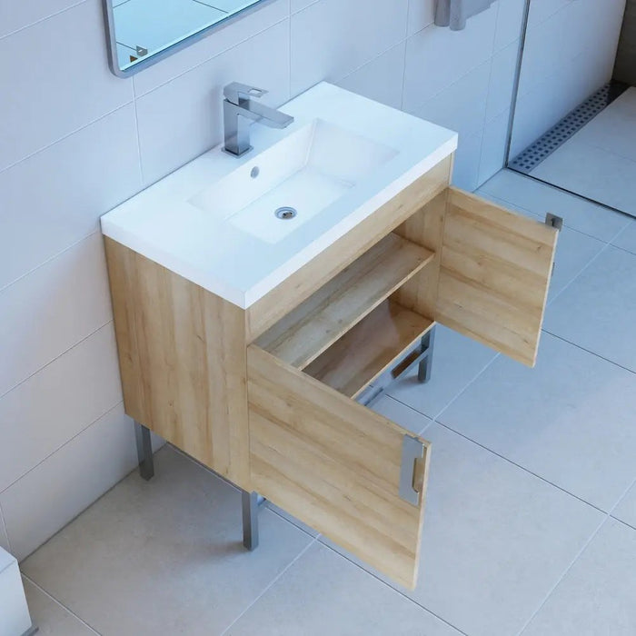 Alya Bath Salento Single Modern Bathroom Vanity