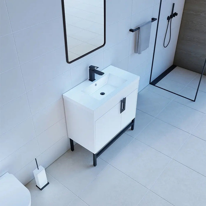 Alya Bath Salento Single Modern Bathroom Vanity