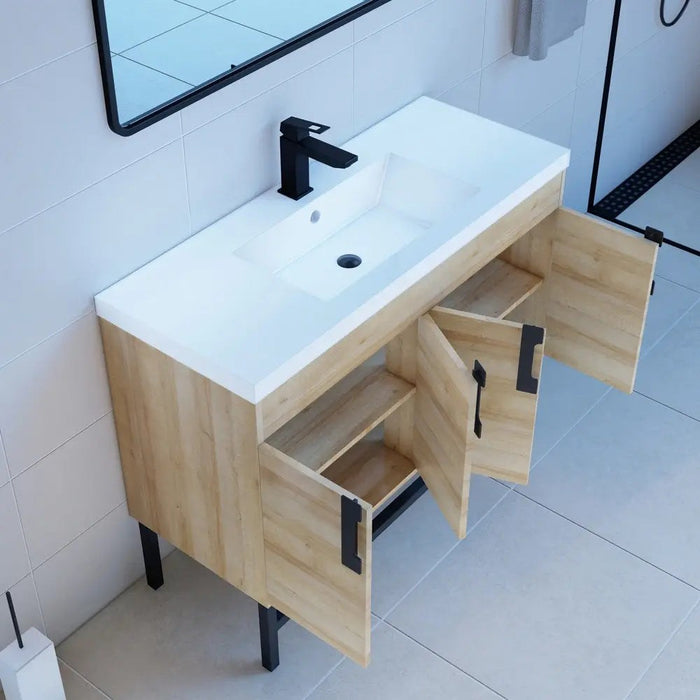 Alya Bath Salento Single Modern Bathroom Vanity