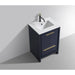 KubeBath Dolce Modern Bathroom Vanity with White Quartz Counter-Top