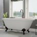 Cambridge Plumbing Acrylic Double Ended Clawfoot Soaking
