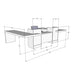 Reception Counter Solutions Alpha Reception Desk Workstation