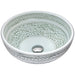 ANZZI Cadence Series 16" x 16" Deco-Glass Round Vessel Sink with Polished Chrome Pop-Up Drain