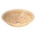 ANZZI Geist Series 17" x 17" Round Vessel Sink in Cream Jade Finish LS-AZ8236