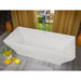 ANZZI Kayenge Series 71" x 31.5" Freestanding Matte White Bathtub FT-AZ8419