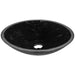 ANZZI Marbela Series 20" x 16" Deco-Glass Oval Shape Vessel Sink with Polished Chrome Pop-Up Drain
