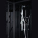 Maya Bath Black Platinum Anzio Steam Shower - Right 209