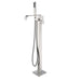 ANZZI Angel Series 2-Handle Clawfoot Tub Faucet with Euro-Grip Handheld Sprayer