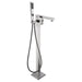 ANZZI Khone Series 2-Handle Clawfoot Tub Faucet with Euro-Grip Handheld Sprayer