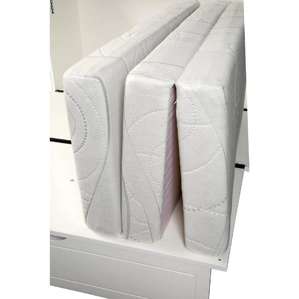 Arason Creden-ZzZ Coffee Espresso Murphy Cabinet Bed matress