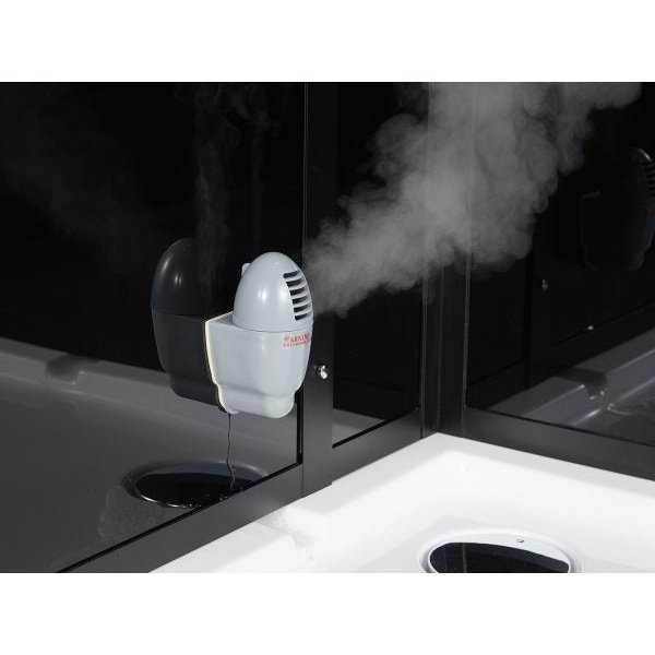 Maya Bath Black Platinum Arezzo Steam Shower - Left 203