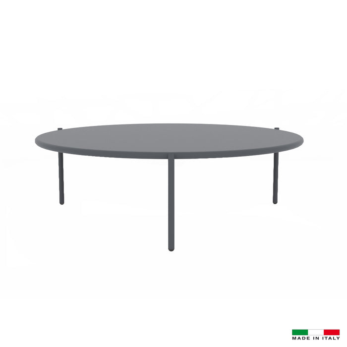 Bellini Modern Living Aria Round Coffee Table Grey Aria RD CT GRY