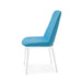 Bellini Modern Living Athena Dining Chair Fabric BLUE Athena-DC BLU