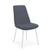 Bellini Modern Living Athena Dining Chair Fabric CHARCOAL GREY Athena-DC CGY